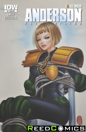 Judge Dredd Anderson Psi Division #4 (Subscription Variant Cover)