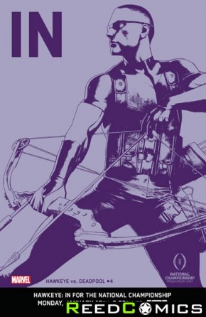 Hawkeye vs Deadpool #4 (1 in 10 Incentive Cover)