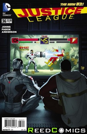 Justice League Volume 2 #36 (1 in 25 Incentive Variant Cover)