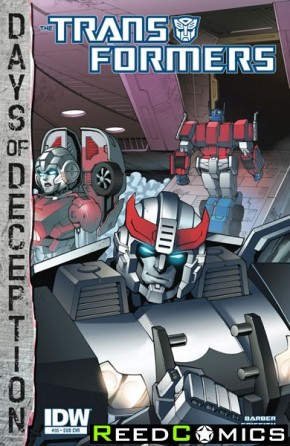 Transformers #35 Days of Deception (Subscription Variant Cover)