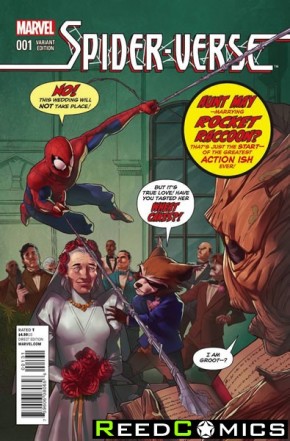 Spiderverse #1 (Rocket Raccoon and Groot Variant)