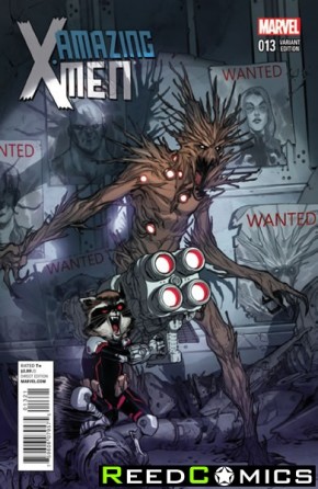 Amazing X-Men #13 (Rocket Raccoon Pichelli Variant)