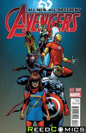 All New All Different Avengers #1 (1 in 25 Incentive Variant Cover)