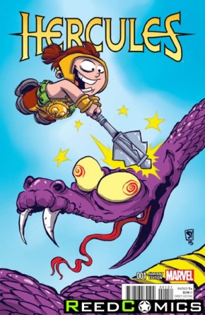 Hercules Volume 4 #1 (Skottie Young Baby Variant Cover)