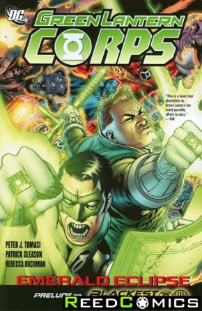 Green Lantern Corps Emerald Eclipse Graphic Novel