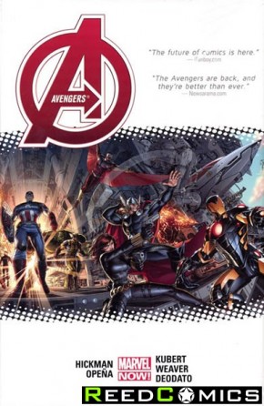 Avengers by Jonathan Hickman Volume 1 Oversized Hardcover