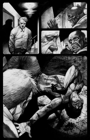 Simon Bisley Original Comic Art - Hellblazer #282 Page 15