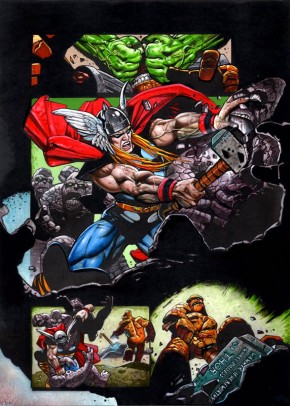 Simon Bisley Original Art Incredible Hulk #620 Page 3