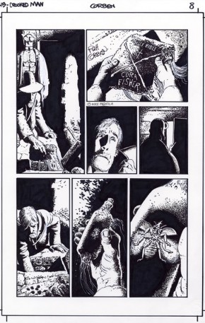 Richard Corben Original Art - Hellboy The Crooked Man #1 Page 8