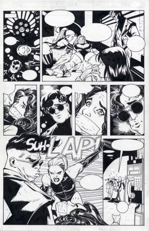 Adam Hughes Original Comic Art - Penthouse Comix Page ???