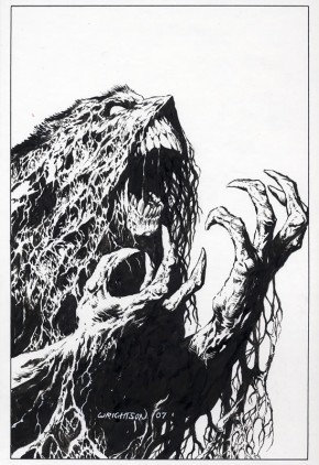 Bernie Wrightson Original Art - Swamp Thing Original Art