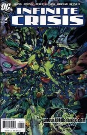 Infinite Crisis #7 (Cover B by Jim Lee)