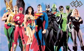 JLA: Secret Origins Giclee Print Signed by Alex Ross