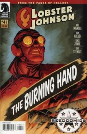 Lobster Johnson The Burning Hand #4