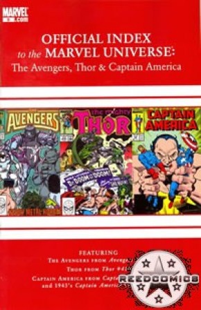 Avengers Thor & Captain America Official Index #9