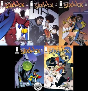 Paul Jenkins Sidekick #1,#2,#3,#4,#5 Set