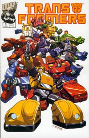 Transformers G1 Volume 1 #3 (Autobot Cover)