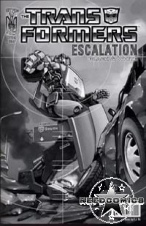 Transformers Escalation #1 (Black & White)