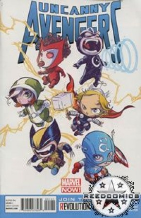 Uncanny Avengers #1 (Skottie Young Baby Variant Cover)