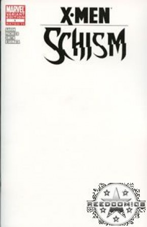 X-Men Schism #1 (Blank Cover)
