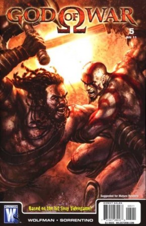 GOD OF WAR #5 (2010 SERIES)