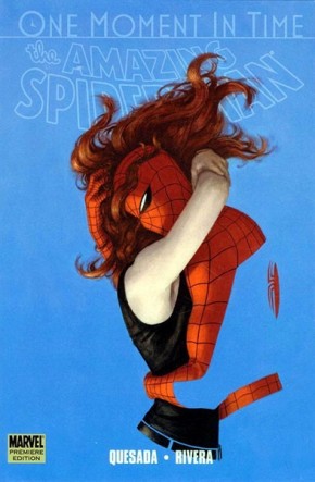 SPIDER-MAN ONE MOMENT IN TIME HARDCOVER