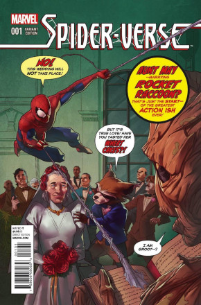 SPIDER-VERSE #1 (2014 SERIES) ROCKET RACCOON & GROOT VARIANT