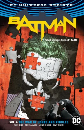 BATMAN VOLUME 4 THE WAR OF JOKES AND RIDDLES GRAPHIC NOVEL