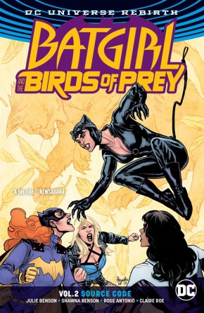 BATGIRL AND THE BIRDS OF PREY VOLUME 2 SOURCE CODE GRAPHIC NOVEL