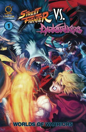 STREET FIGHTER VS DARKSTALKERS VOLUME 1 WORLDS OF WARRIORS GRAPHIC NOVEL