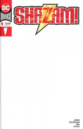 SHAZAM #1 (2018 SERIES) BLANK VARIANT