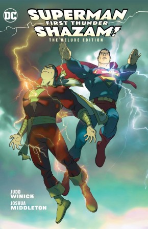 SUPERMAN SHAZAM FIRST THUNDER DELUXE EDITION HARDCOVER