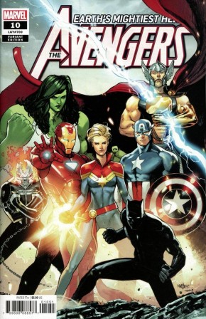 AVENGERS #10 (2018 SERIES) MARQUEZ 1 IN 25 INCENTIVE VARIANT