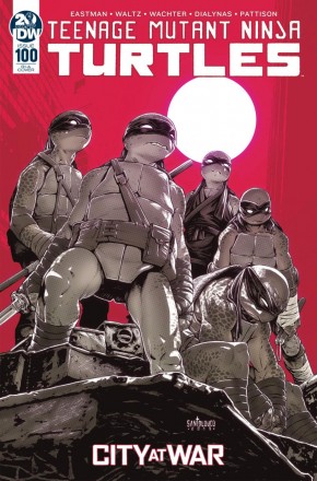 TEENAGE MUTANT NINJA TURTLES #100 (2011 SERIES) 1 IN 10 INCENTIVE VARIANT 
