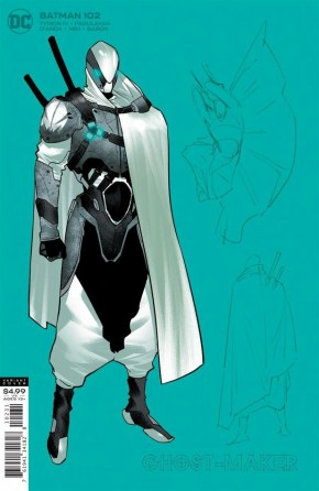 BATMAN #102 (2016 SERIES) 1 IN 25 JIMENEZ GHOST MAKER CARD STOCK INCENTIVE VARIANT