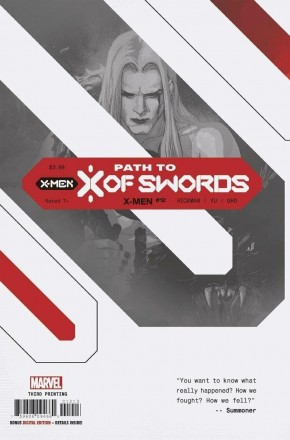 X-MEN #12 (2019 SERIES) 3RD PRINTING X OF SWORDS TIE-IN