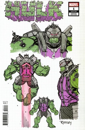 HULK #1 (2021 SERIES) OTTLEY DESIGN 1 IN 10 INCENTIVE VARIANT