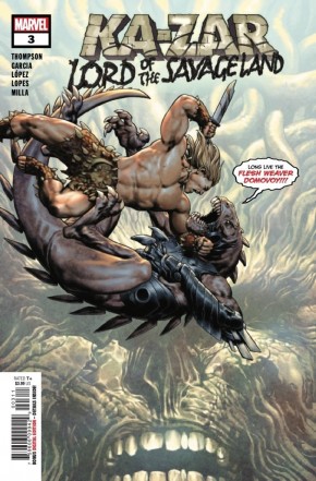 KA-ZAR LORD OF THE SAVAGE LAND #3 