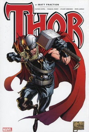 THOR BY MATT FRACTION OMNIBUS HARDCOVER JOE QUESADA DM VARIANT COVER