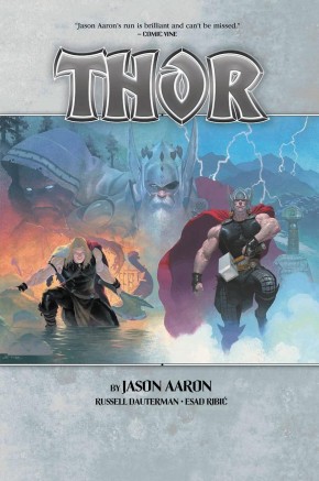 THOR BY JASON AARON OMNIBUS VOLUME 1 HARDCOVER ESAD RIBIC COVER