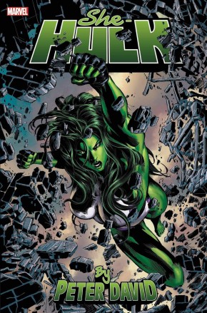 SHE-HULK BY PETER DAVID OMNIBUS HARDCOVER MIKE DEODATO JR COVER