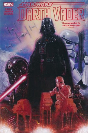 STAR WARS DARTH VADER BY GILLEN & LARROCA OMNIBUS HARDCOVER KAARE ANDREWS COVER