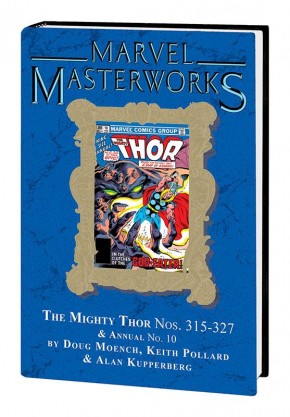 MARVEL MASTERWORKS THE MIGHTY THOR VOLUME 21 DM VARIANT #322 EDITION HARDCOVER