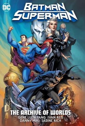 BATMAN SUPERMAN THE ARCHIVE OF WORLDS HARDCOVER