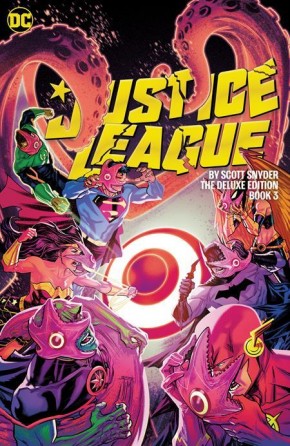 JUSTICE LEAGUE BY SCOTT SNYDER DELUXE EDITION BOOK 3 HARDCOVER