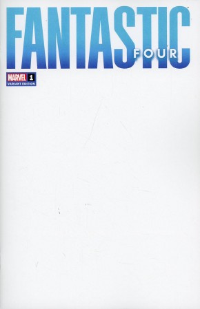 FANTASTIC FOUR #1 (2022 SERIES) BLANK VARIANT