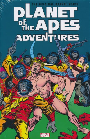 PLANET OF THE APES ADVENTURES THE ORIGINAL MARVEL YEARS OMNIBUS HARDCOVER GIL KANE DM VARIANT COVER