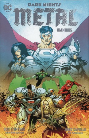 DARK NIGHTS METAL OMNIBUS HARDCOVER GREG CAPULLO DM VARIANT COVER