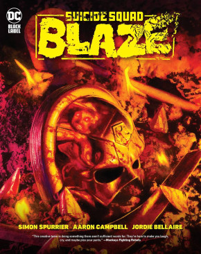 SUICIDE SQUAD BLAZE HARDCOVER