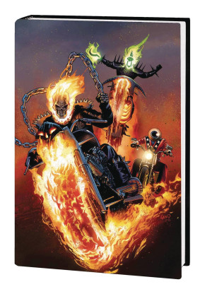 GHOST RIDER BY JASON AARON OMNIBUS HARDCOVER GREG LAND DM VARIANT COVER